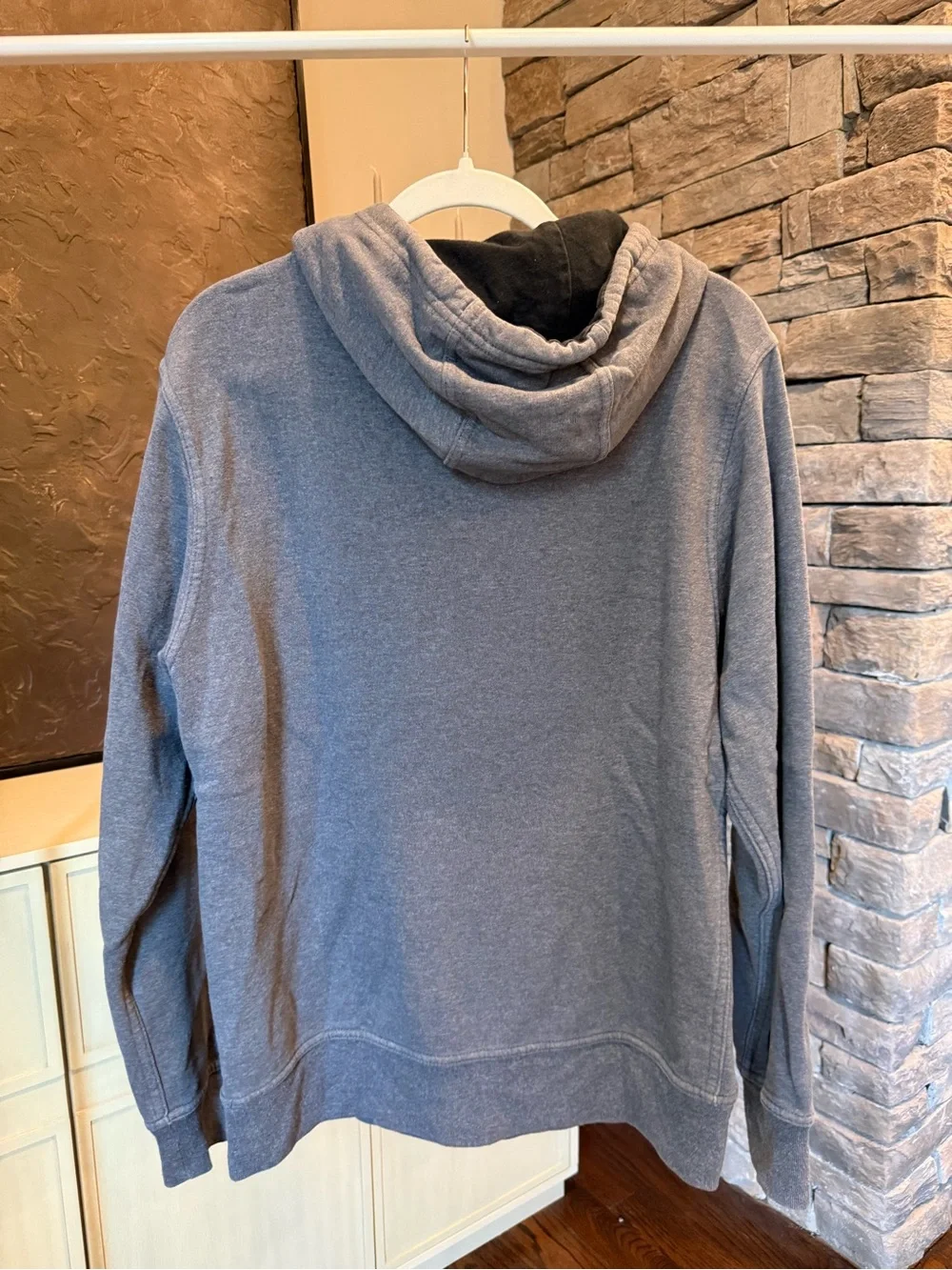 The North Face kangaroo pullover fabric